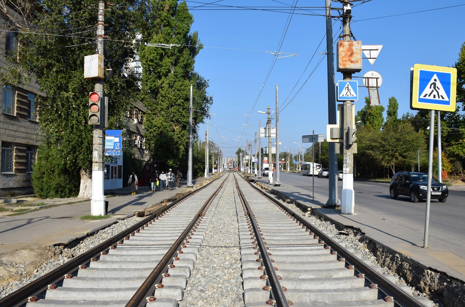 Volgograd — Reconstructions; Volgograd — Tram lines: [2] Second depot — West