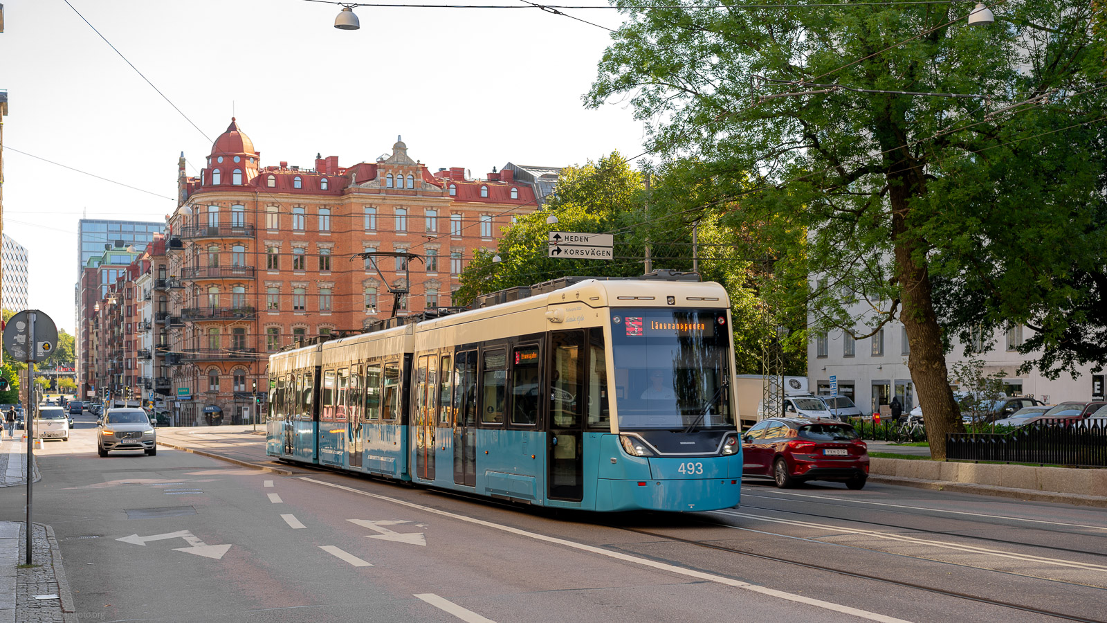 Гьотеборг, Alstom M33B Flexity Göteborg № 493