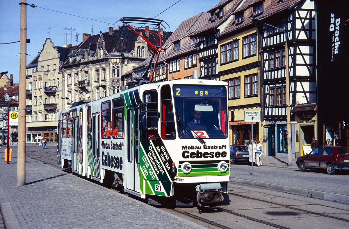 Erfurt, Tatra KT4D Br. 511