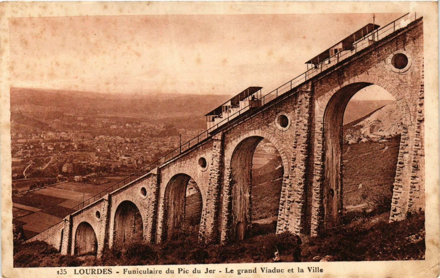 Lourdes — Funicular Line and Infrastructure; Lourdes — Old Photos