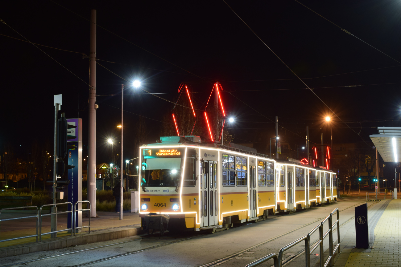 Будапешт, Tatra T5C5K2 № 4064; Будапешт — Рождественский транспорт