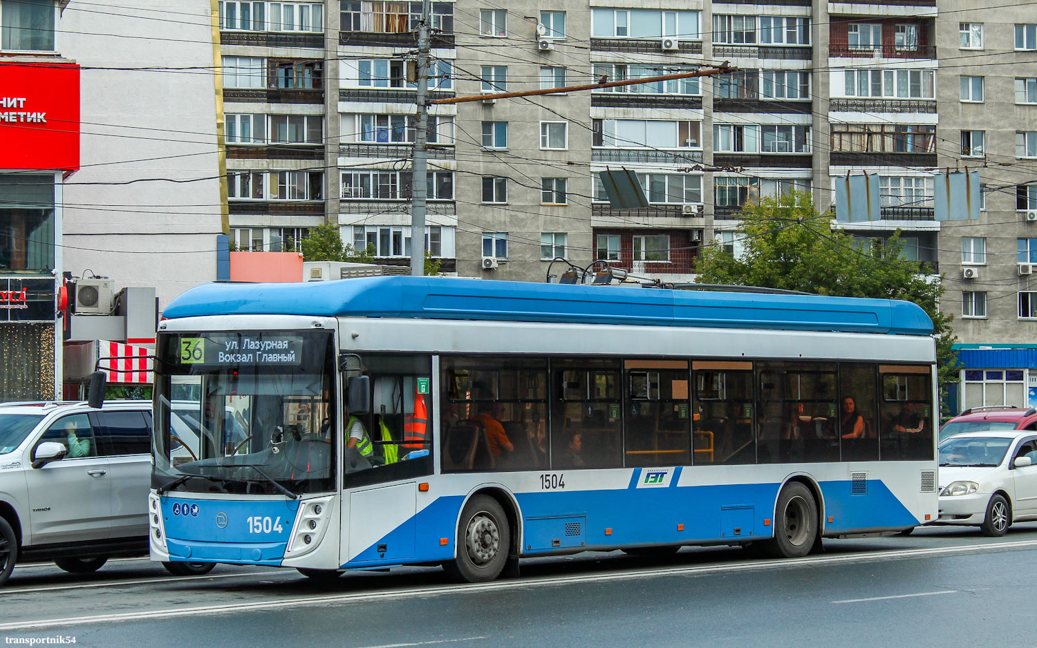 Новосибирск, УТТЗ-6241.01 «Горожанин» № 1504