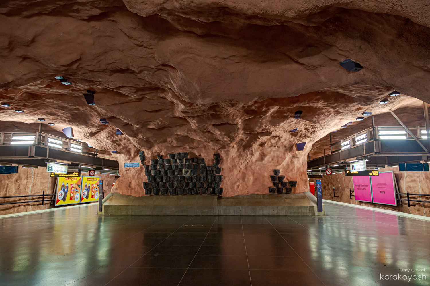 Стокгольм — Tunnelbana &mdash; Синяя линия | Blå Linjen