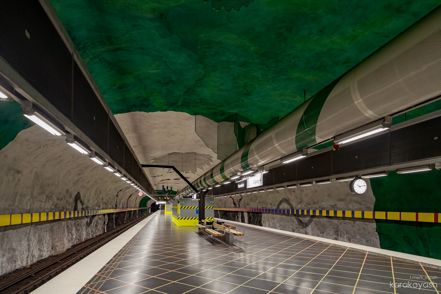 Stockholm — Tunnelbana &mdash; Blue Line | Blå Linjen