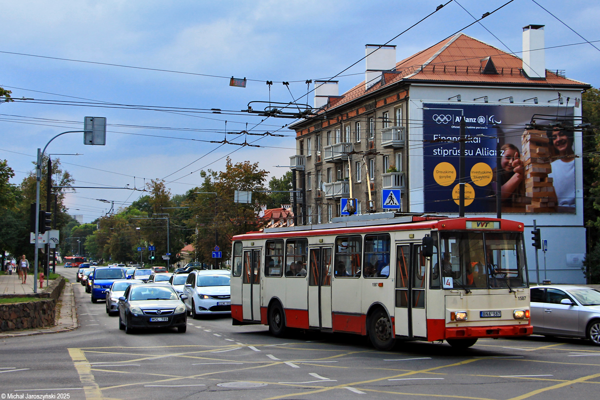 Vilnius, Škoda 14Tr13/6 Nr. 1587