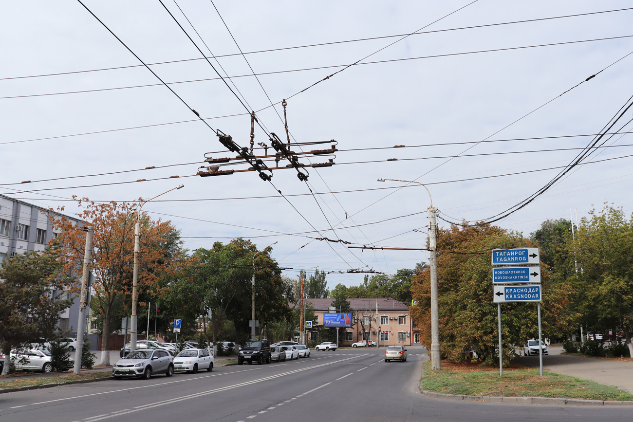 Rostov-sur-le-Don — Trolleybus Lines and Infrastructure Rostov-sur-le-Don — Trolleybus Lines and Infrastructure
