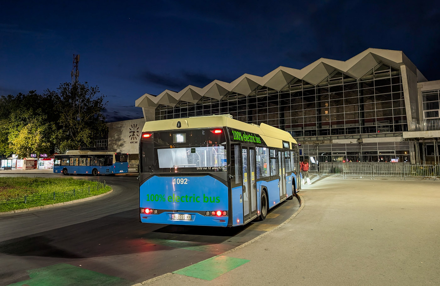 Нови Сад, Solaris Urbino IV 12 Electric № 1092