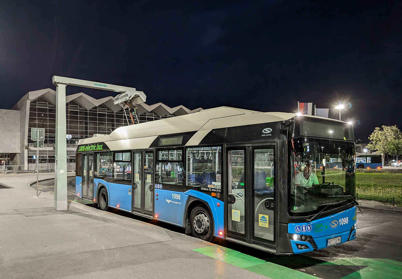 Нови Сад, Solaris Urbino IV 12 Electric № 1098