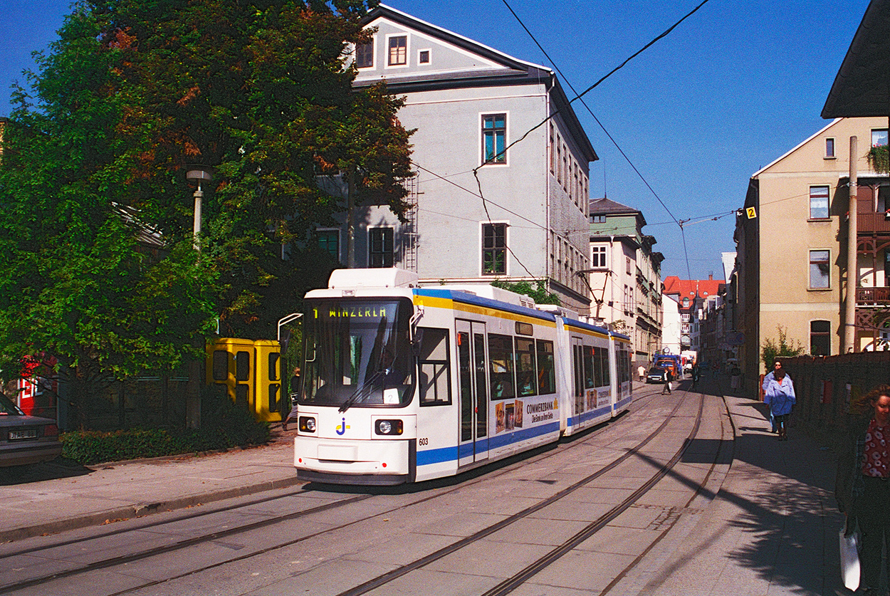 Йена, AEG GT6M-ZR № 603; Йена — Старые фотографии