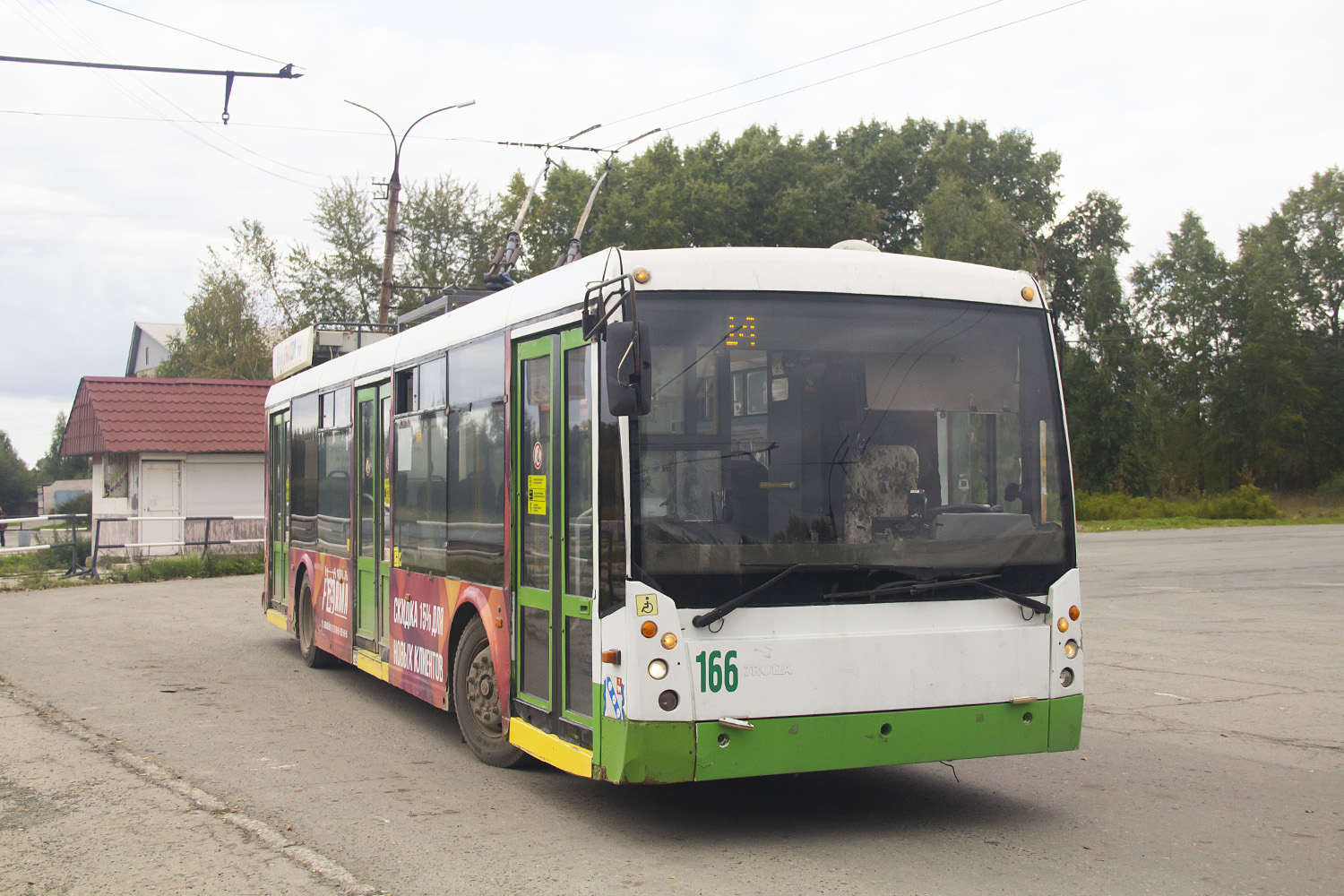 Березники, Тролза-5265.00 «Мегаполис» № 166