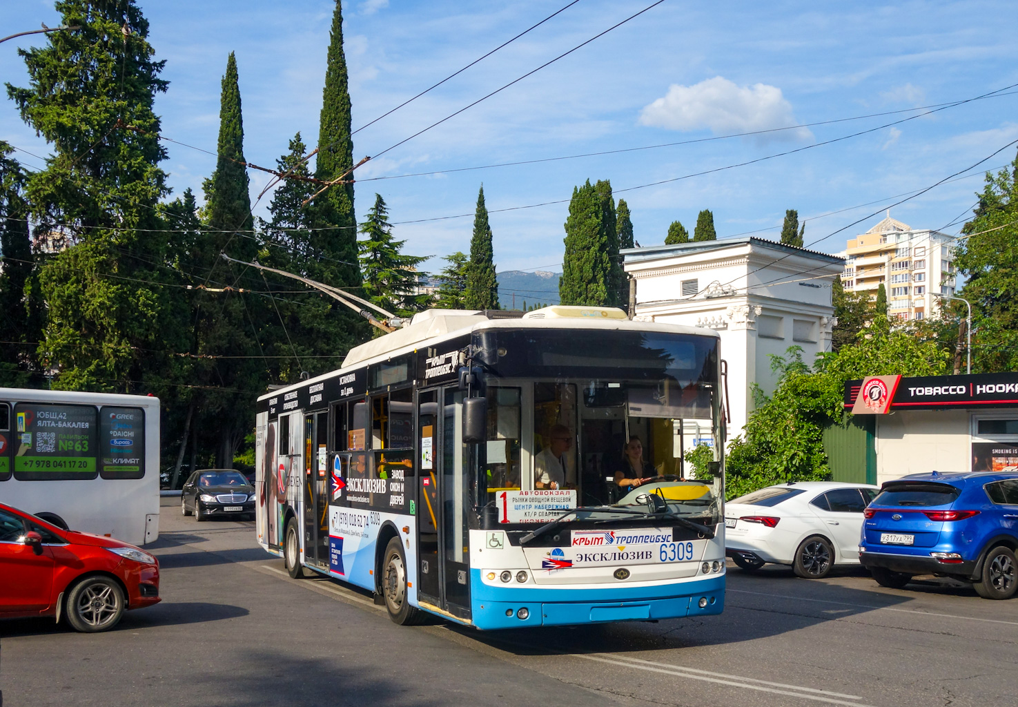 Крымский троллейбус, Богдан Т60111 № 6309