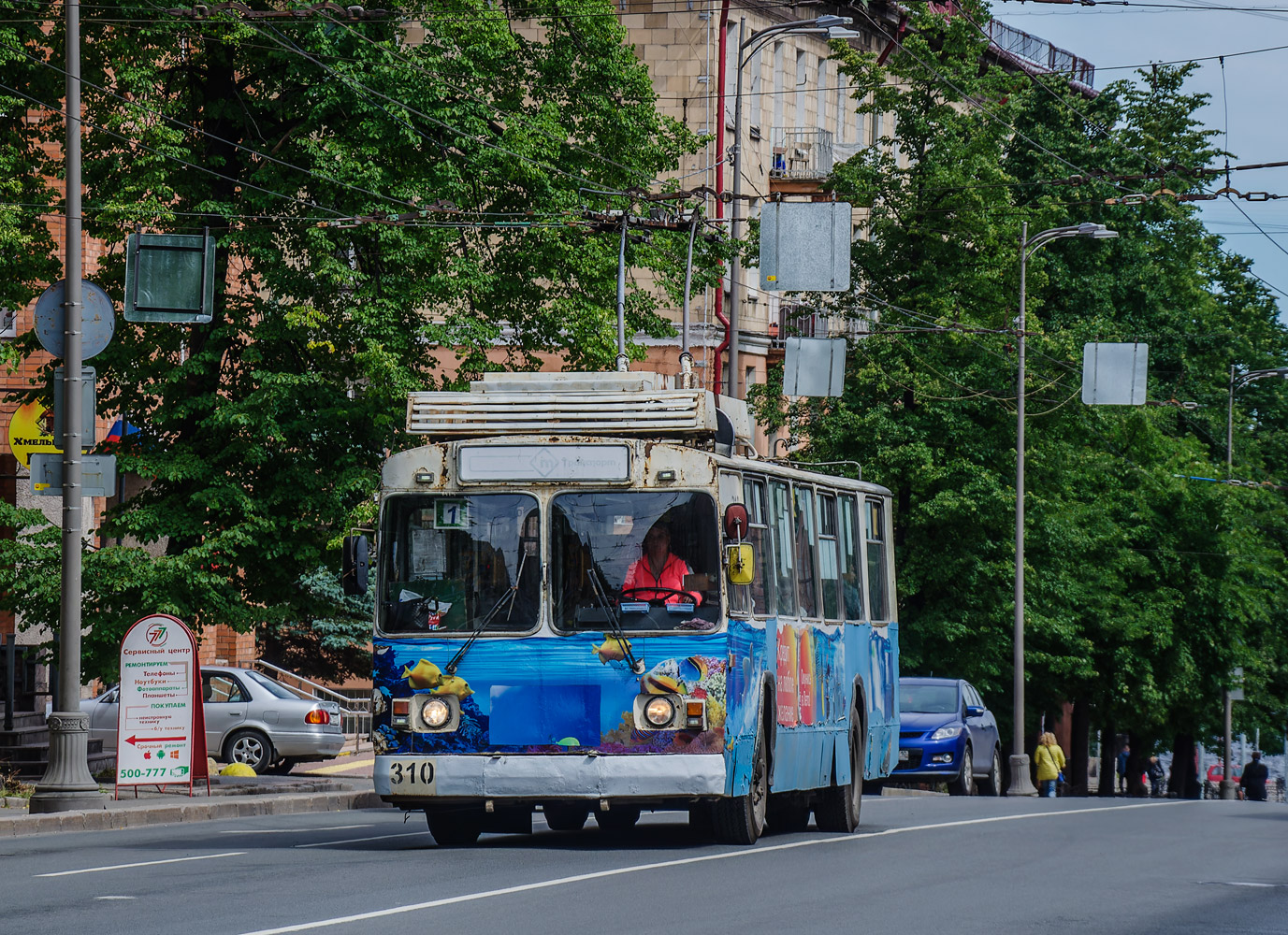 Петрозаводск, ЗиУ-682Г [Г00] № 310