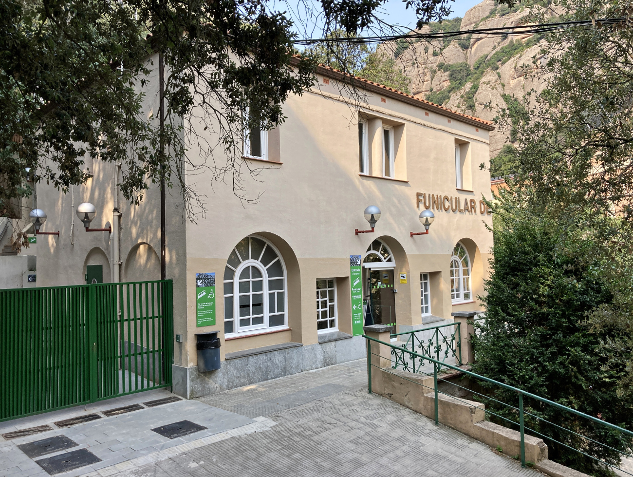 Montserrat and Mountain Region of Catalonia — Funicular de Sant Joan