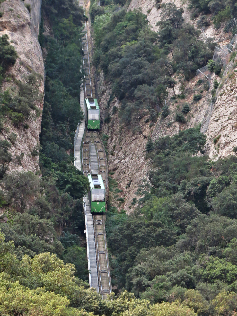 Монсеррат и Горный регион Каталония — Funicular de Sant Joan