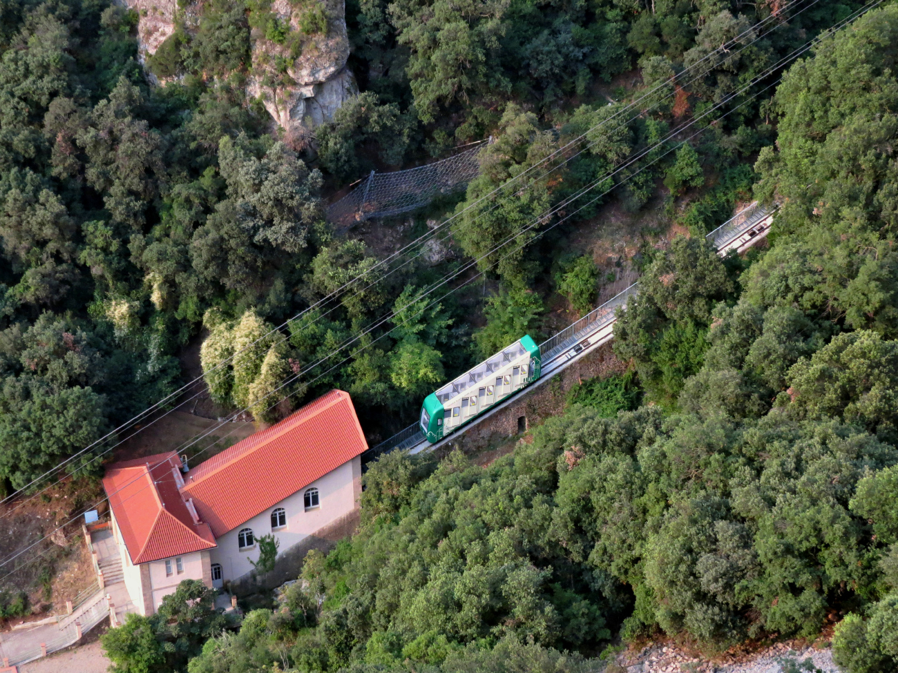 Монсеррат и Горный регион Каталония — Funicular de La Santa Cova