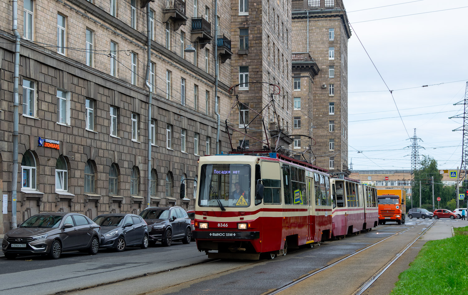 Санкт-Петербург, ТС-77 № 8346