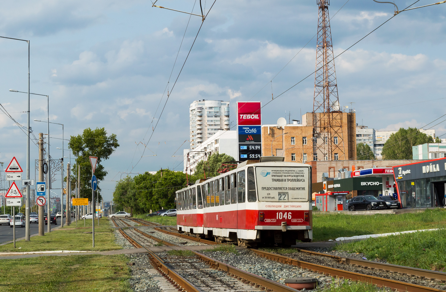 Самара, Tatra T6B5SU № 1046 Самара, Tatra T6B5SU № 1046
