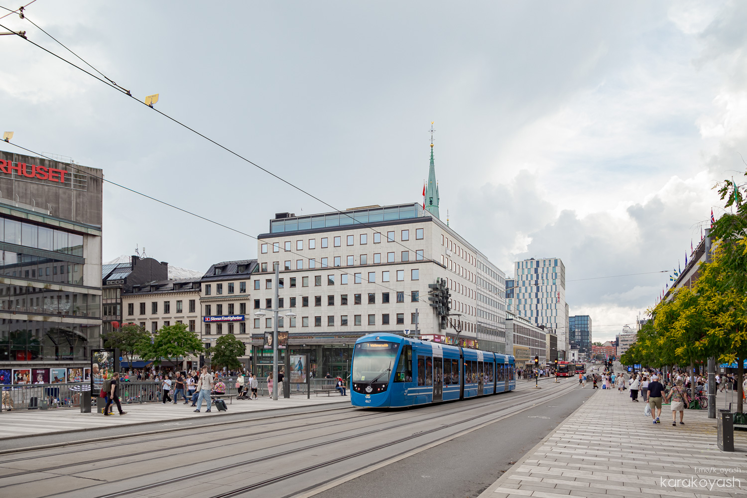 Стокгольм, CAF Urbos AXL № 467