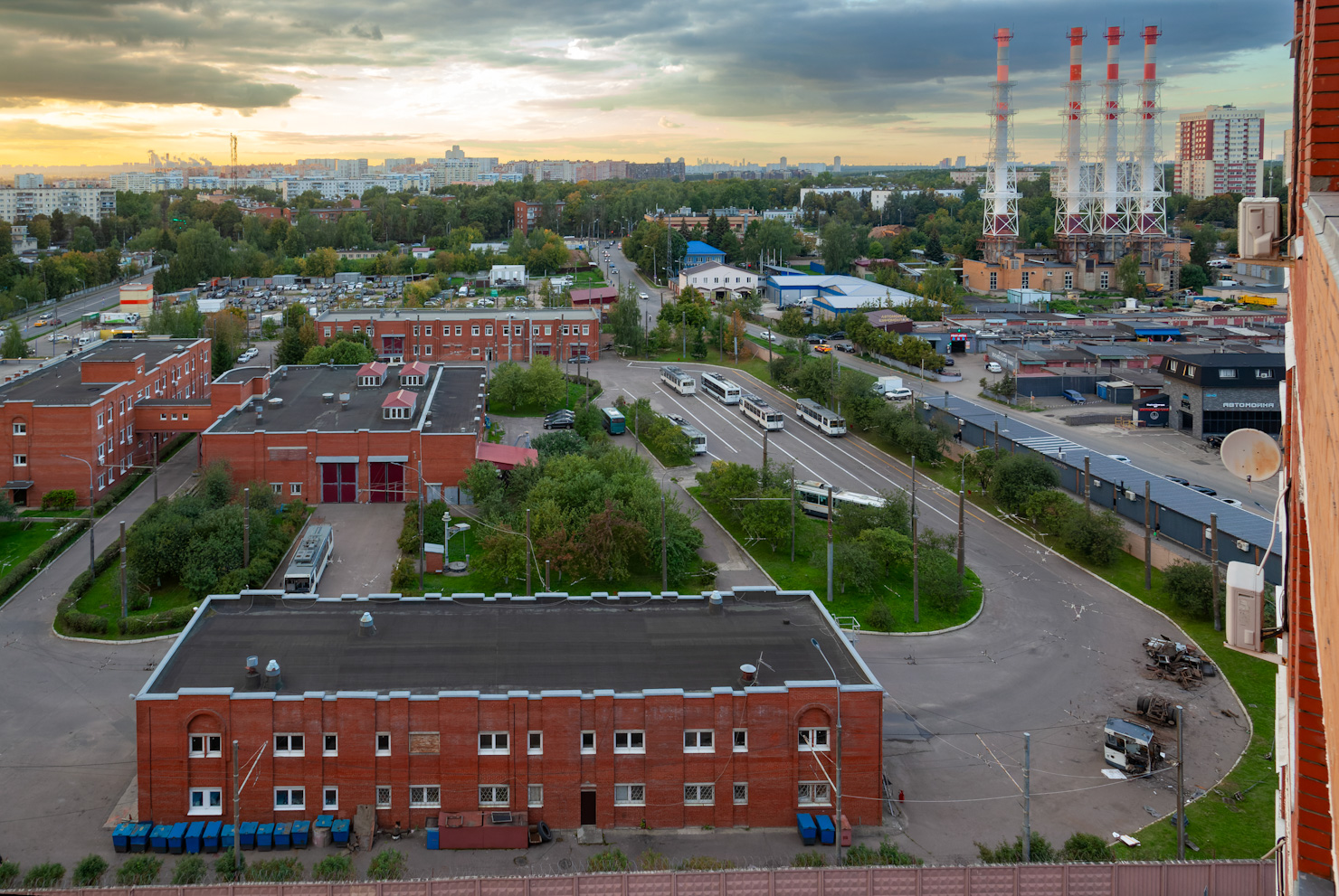 Видное — Троллейбусный парк Видное — Троллейбусный парк