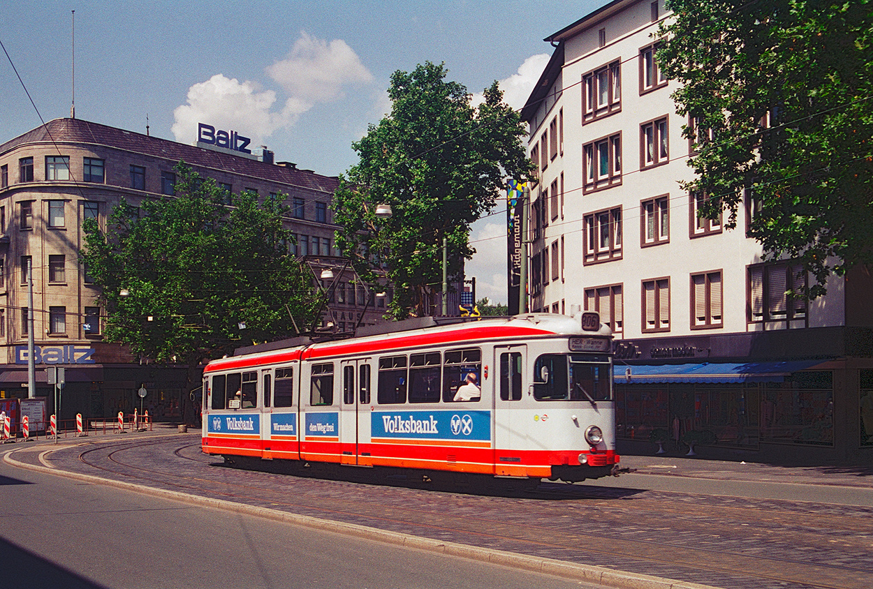 Bochum – Gelsenkirchen, Duewag GT6ZR N°. 40; Bochum – Gelsenkirchen — Old Photos