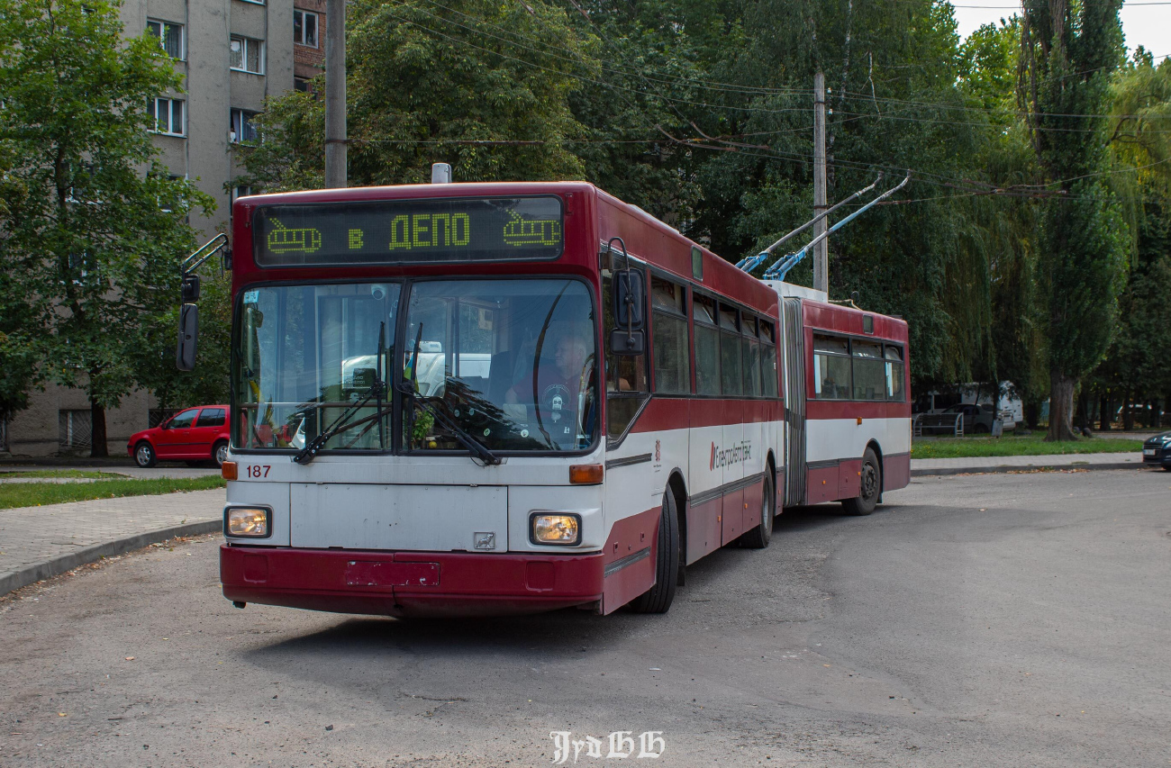 Ивано-Франковск, Gräf & Stift 858 GE112 M16 № 187; Ивано-Франковск — Покатушки на останньому Gräf & Stift 858 GE112 M16, 31.08.2025