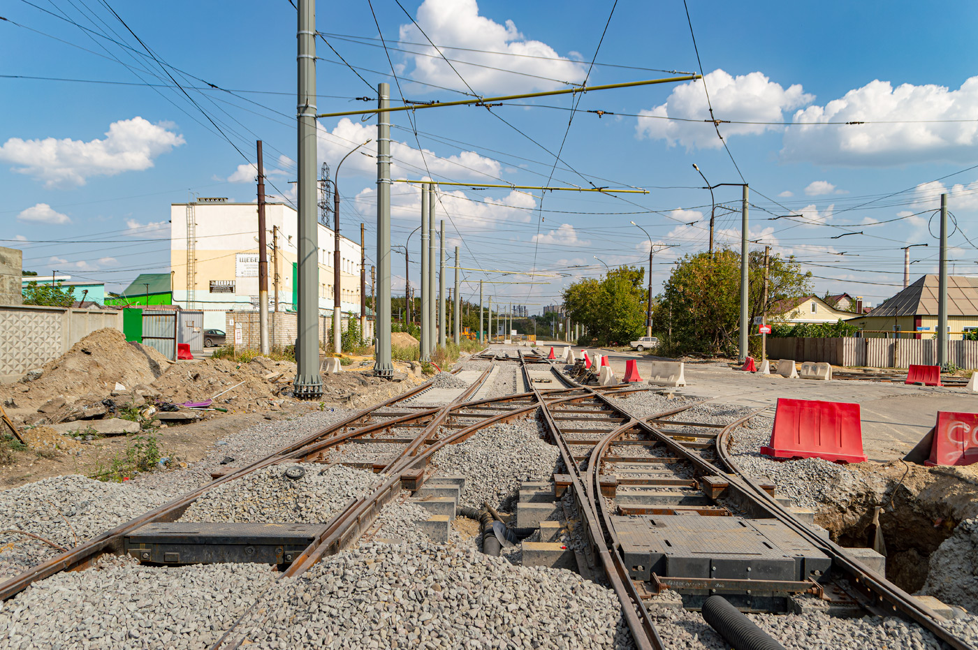 Липецк — Ремонт трамвайных путей в рамках концессионного соглашения