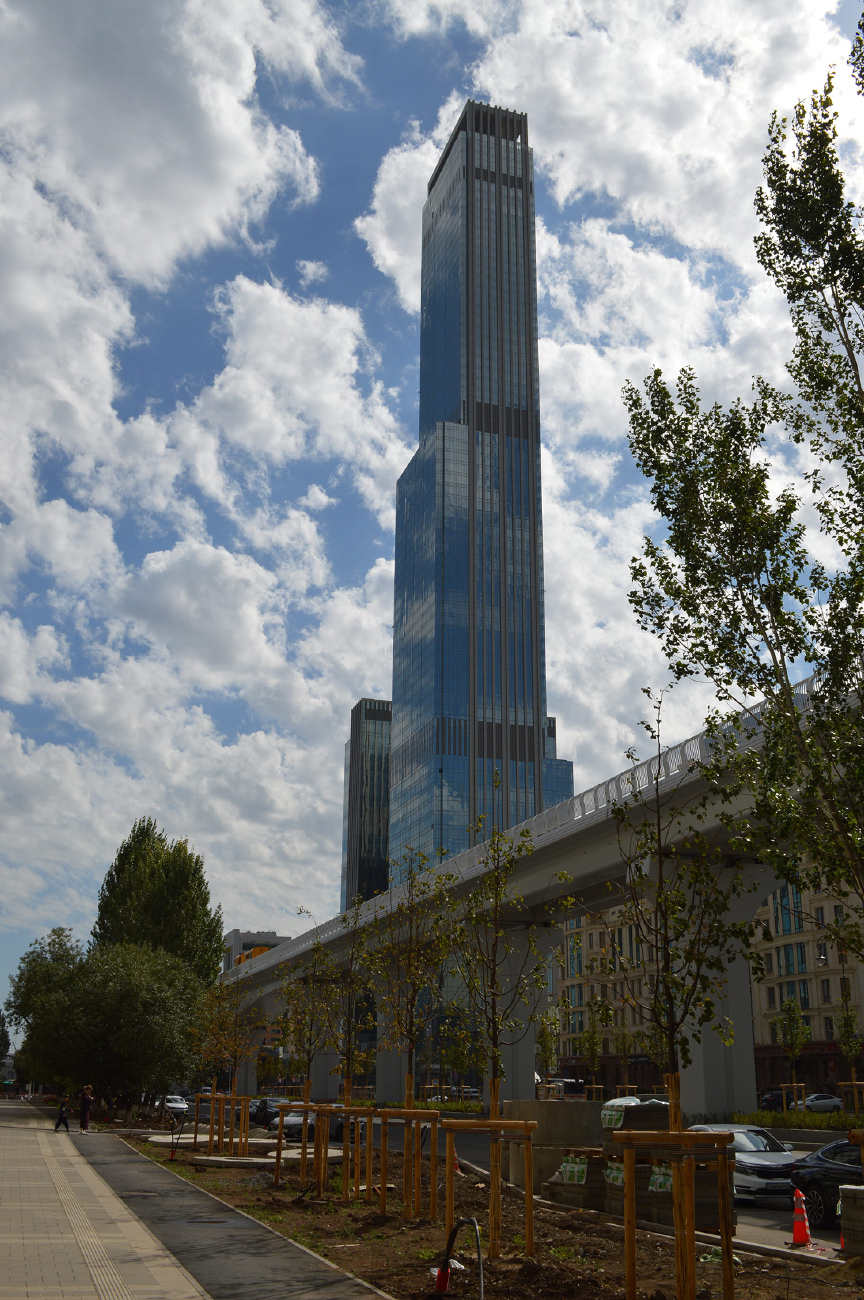 Astana — Construction of LRT