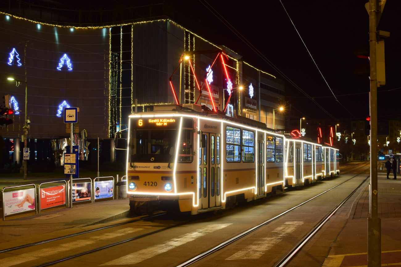 ბუდაპეშტი, Tatra T5C5K2 № 4120; ბუდაპეშტი — Christmas Vehicles