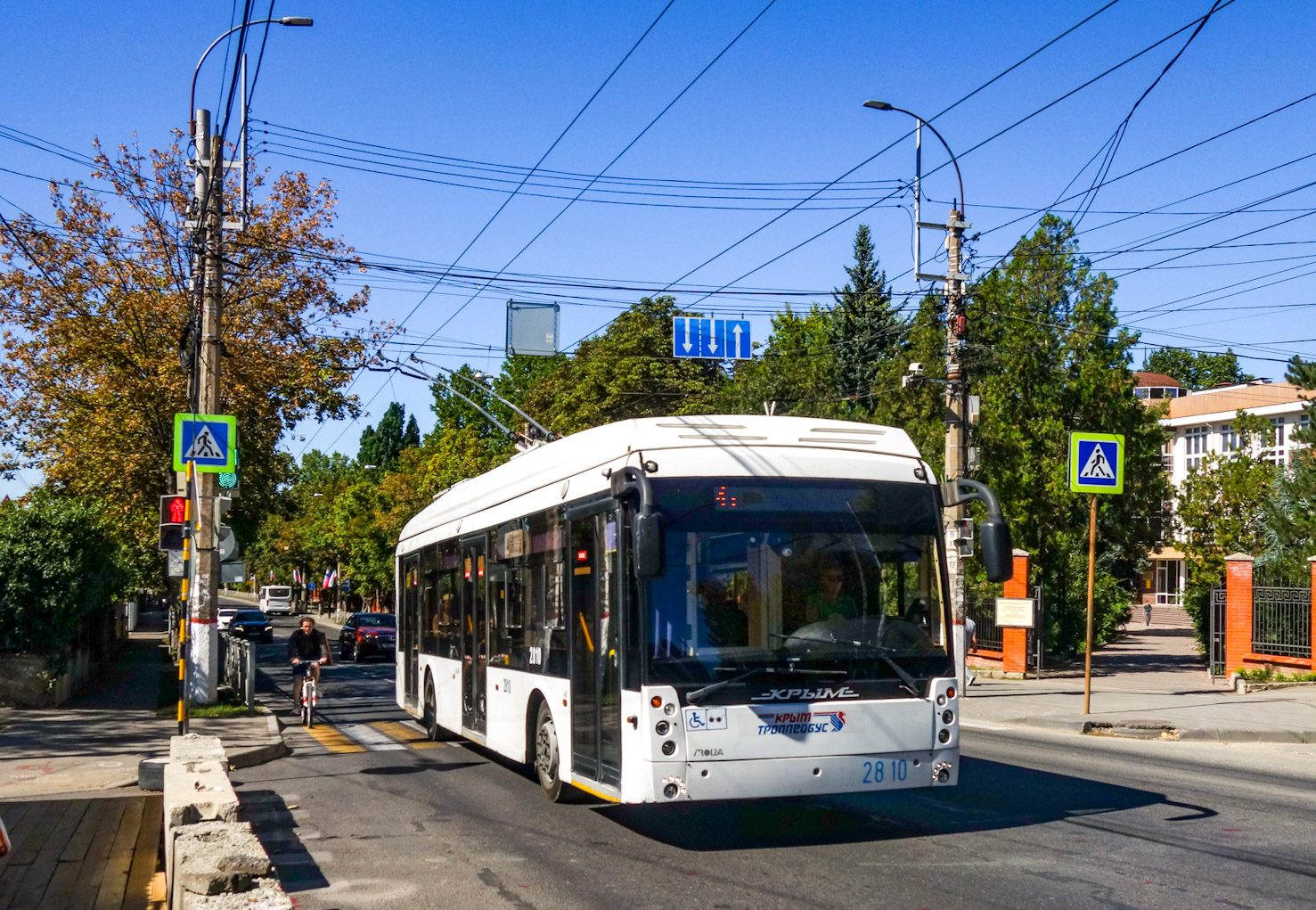 Крымский троллейбус, Тролза-5265.03 «Мегаполис» № 2810