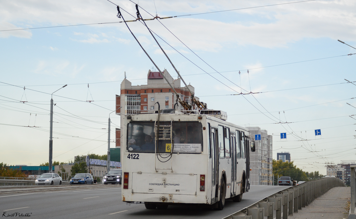 Барнаул, БКМ-20101 БТРМ № 4122