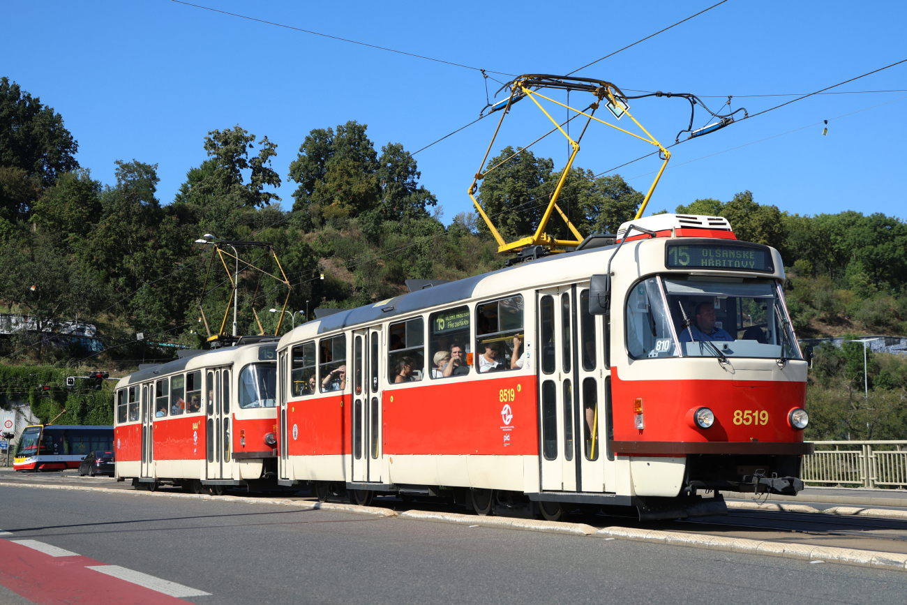 Прага, Tatra T3R.P № 8519