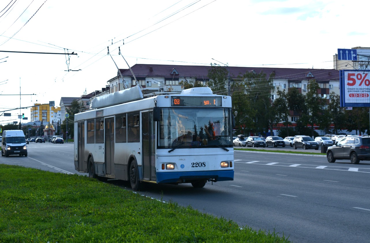 Саранск, Тролза-5275.03 «Оптима» № 2208
