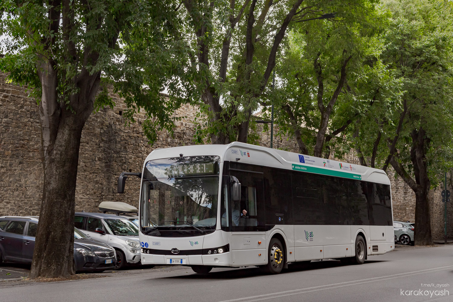 Флоренция, BYD K9UD № C5001