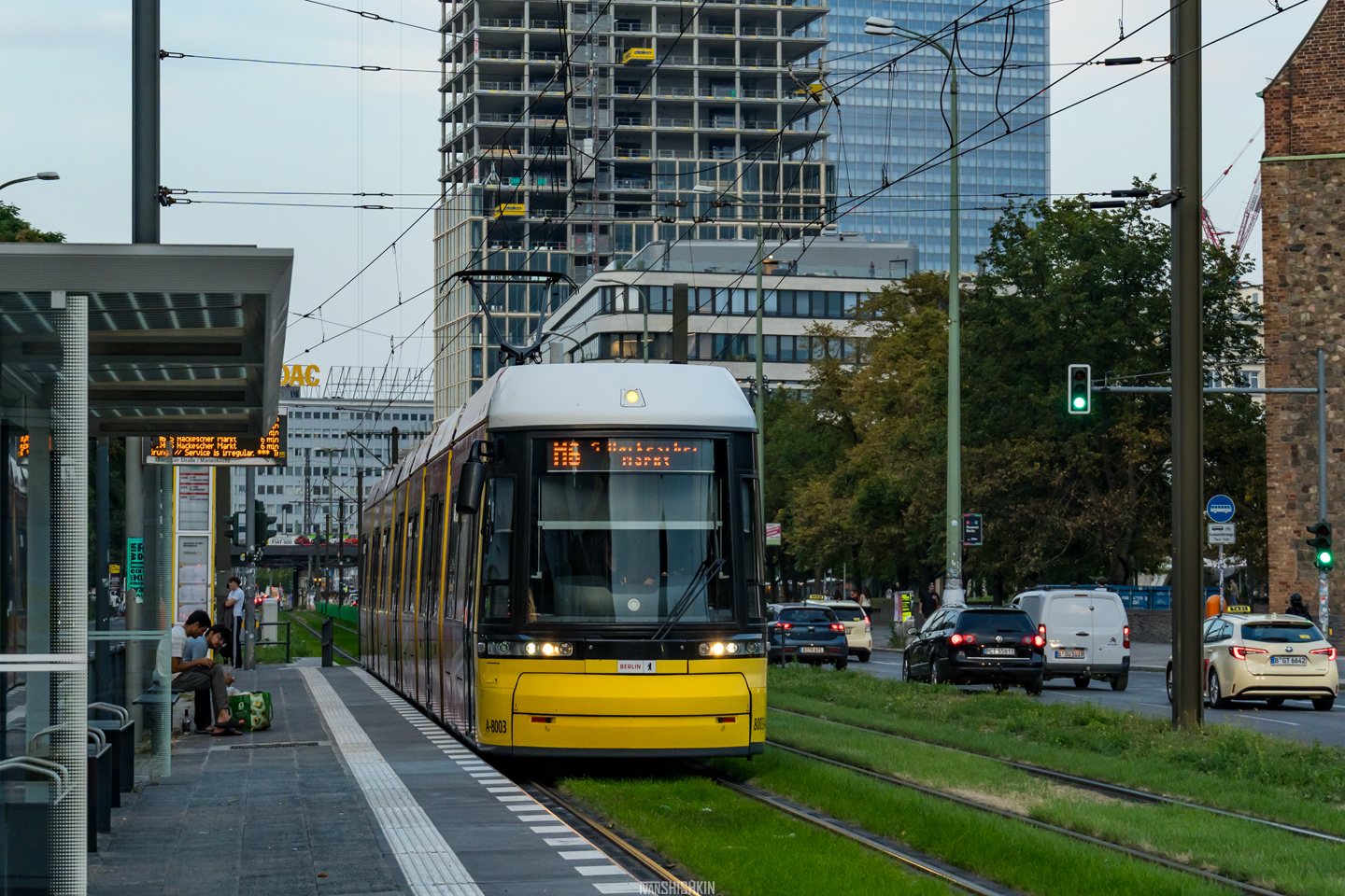Берлин, Bombardier Flexity Berlin (GT8-08ER/F8E) № 8003