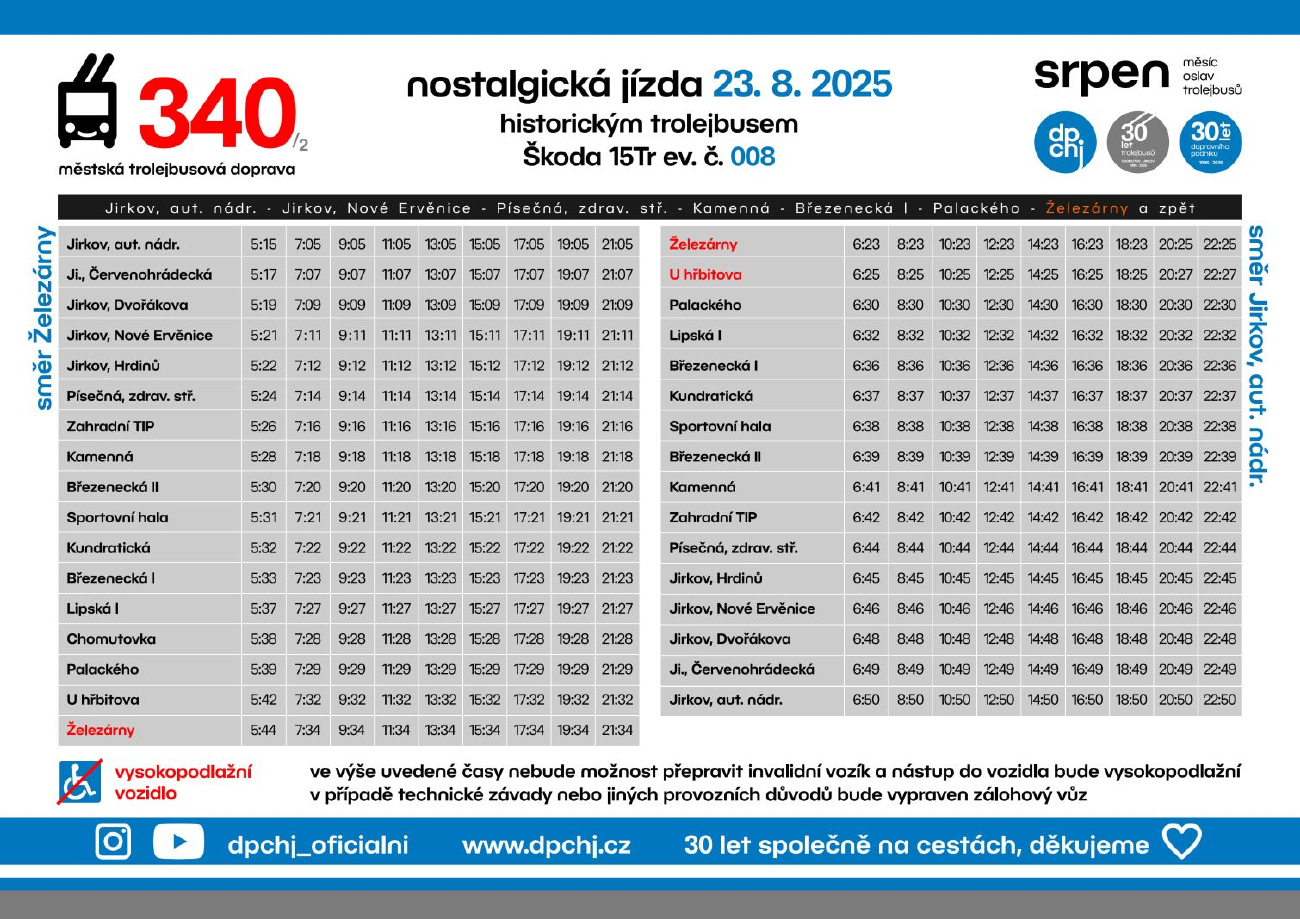 Хомутов — Празднование 30-летия троллейбусов и День открытых дверей в депо Писечна