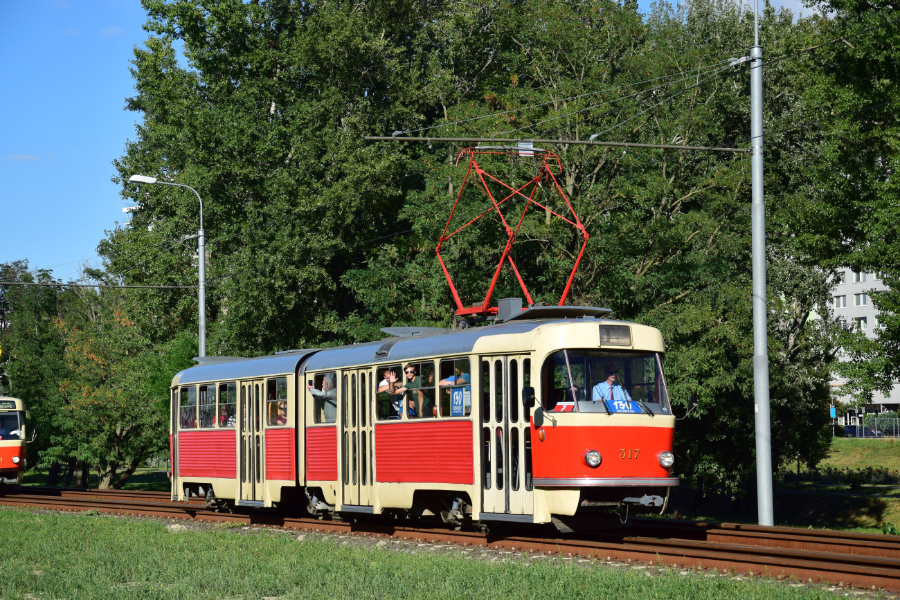 Братислава, Tatra K2 № 317; Братислава — 130 лет городскому транспорту