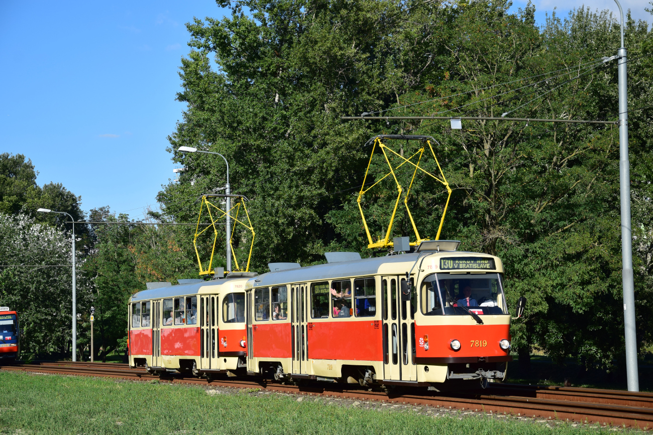 Bratislava, Tatra T3SUCS # 7819; Bratislava — 130th anniversary of public transport