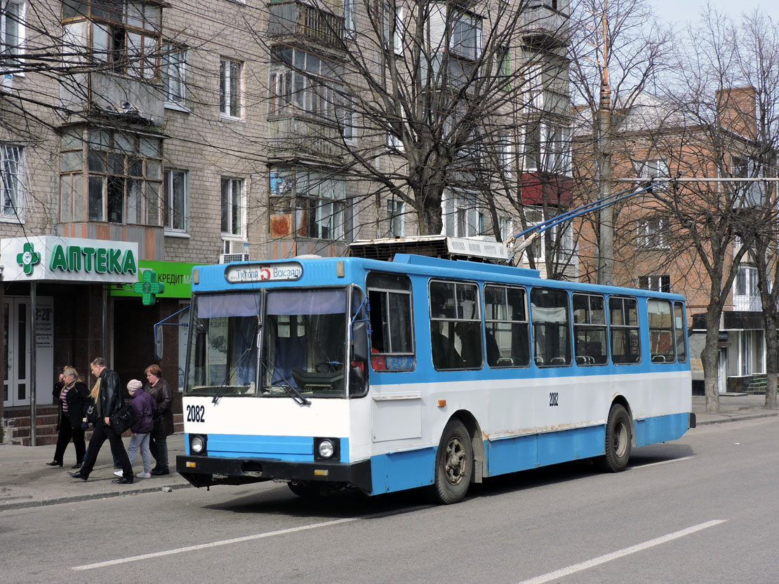 Днепр, ЮМЗ Т1Р (Т2П) № 2082