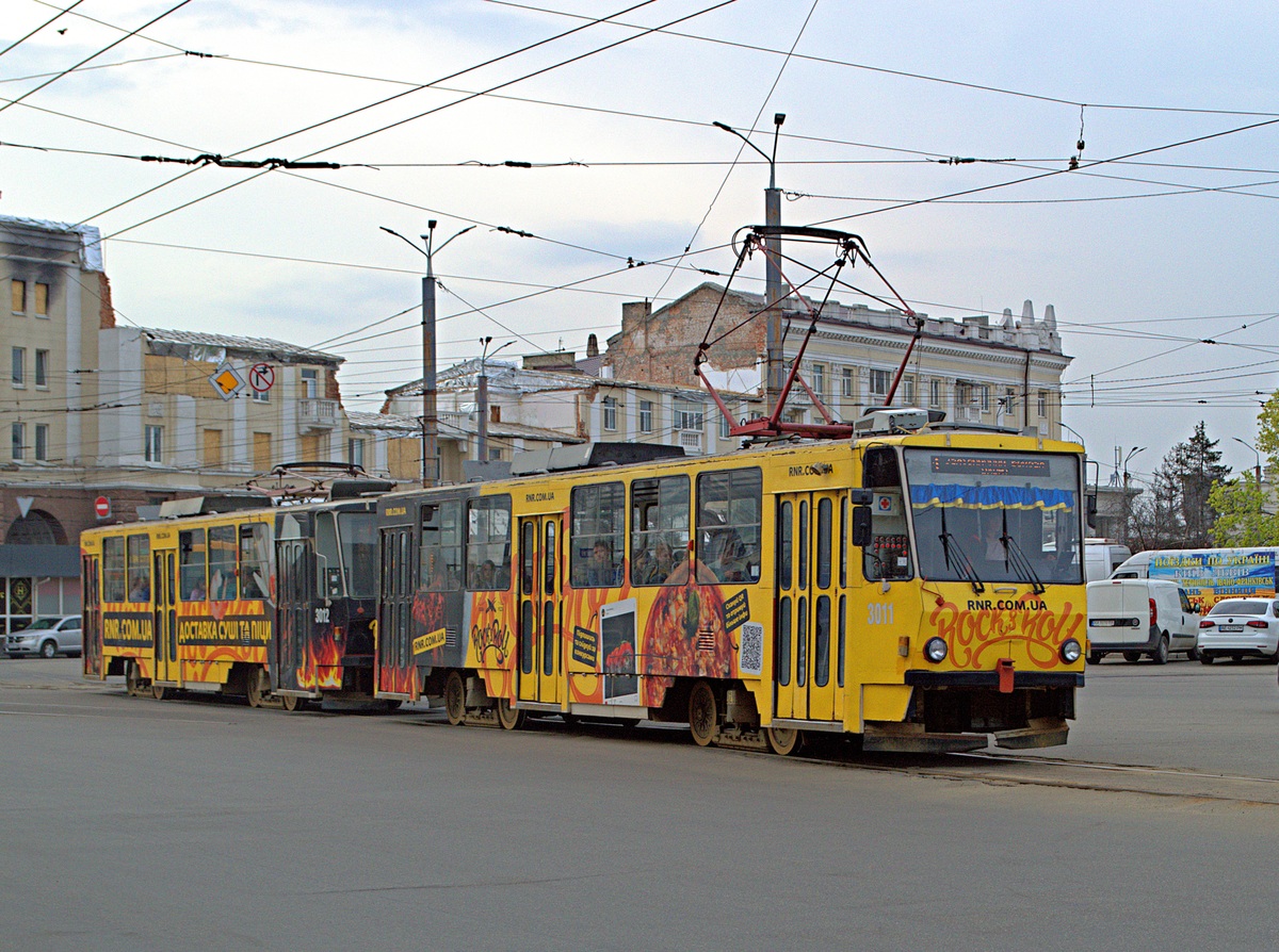 Dnipro, Tatra-Yug T6B5 č. 3011 Dnipro, Tatra-Yug T6B5 č. 3011