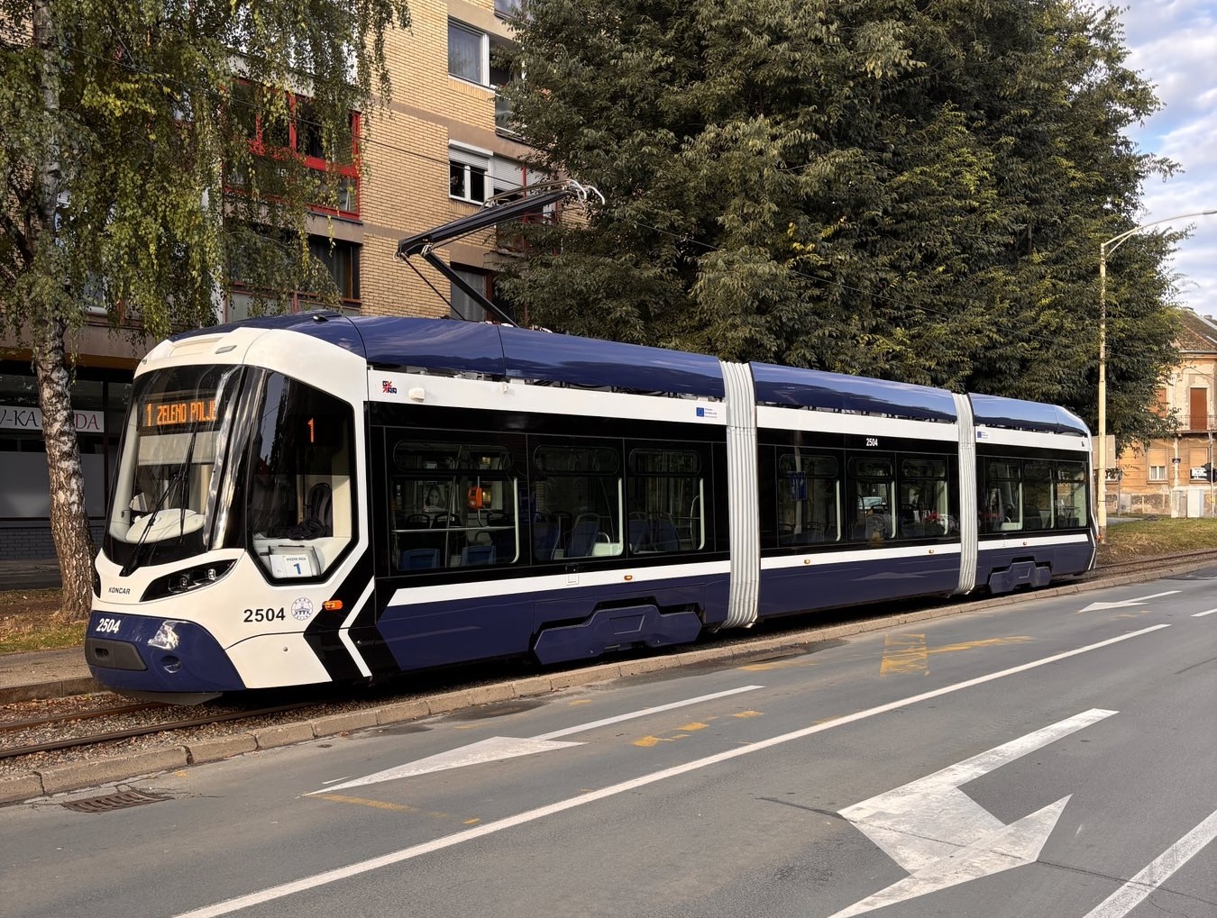 Осиек, Končar TMK 2500 № 2504