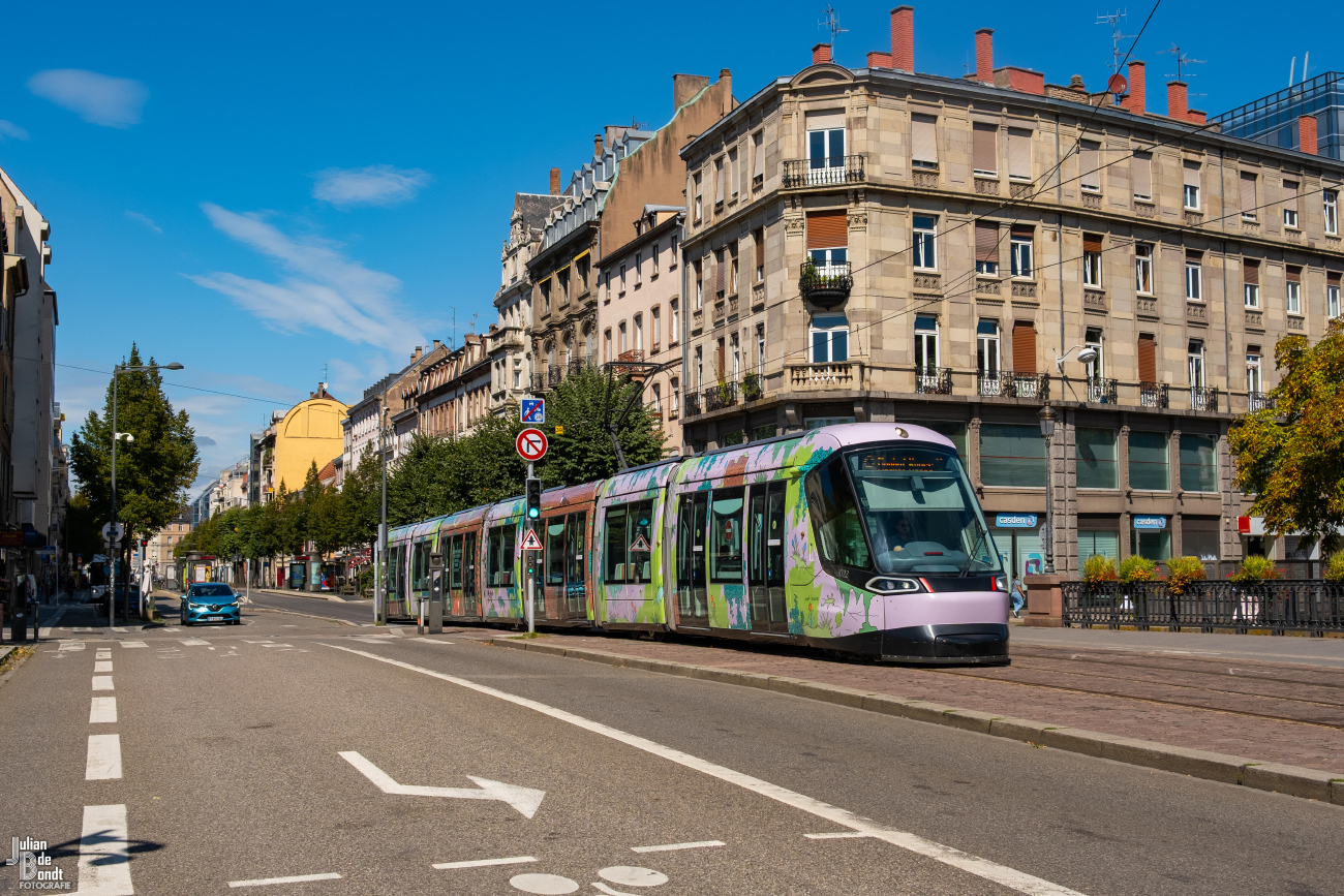 Strasbourg, Alstom Citadis 403NG N°. 3022
