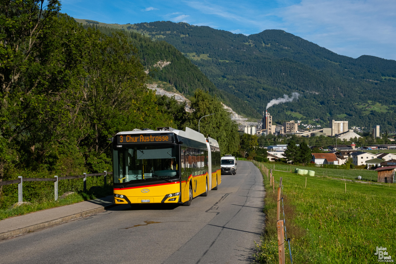 Chur, Solaris Urbino IV 18 Electric nr. 11883 Chur, Solaris Urbino IV 18 Electric nr. 11883