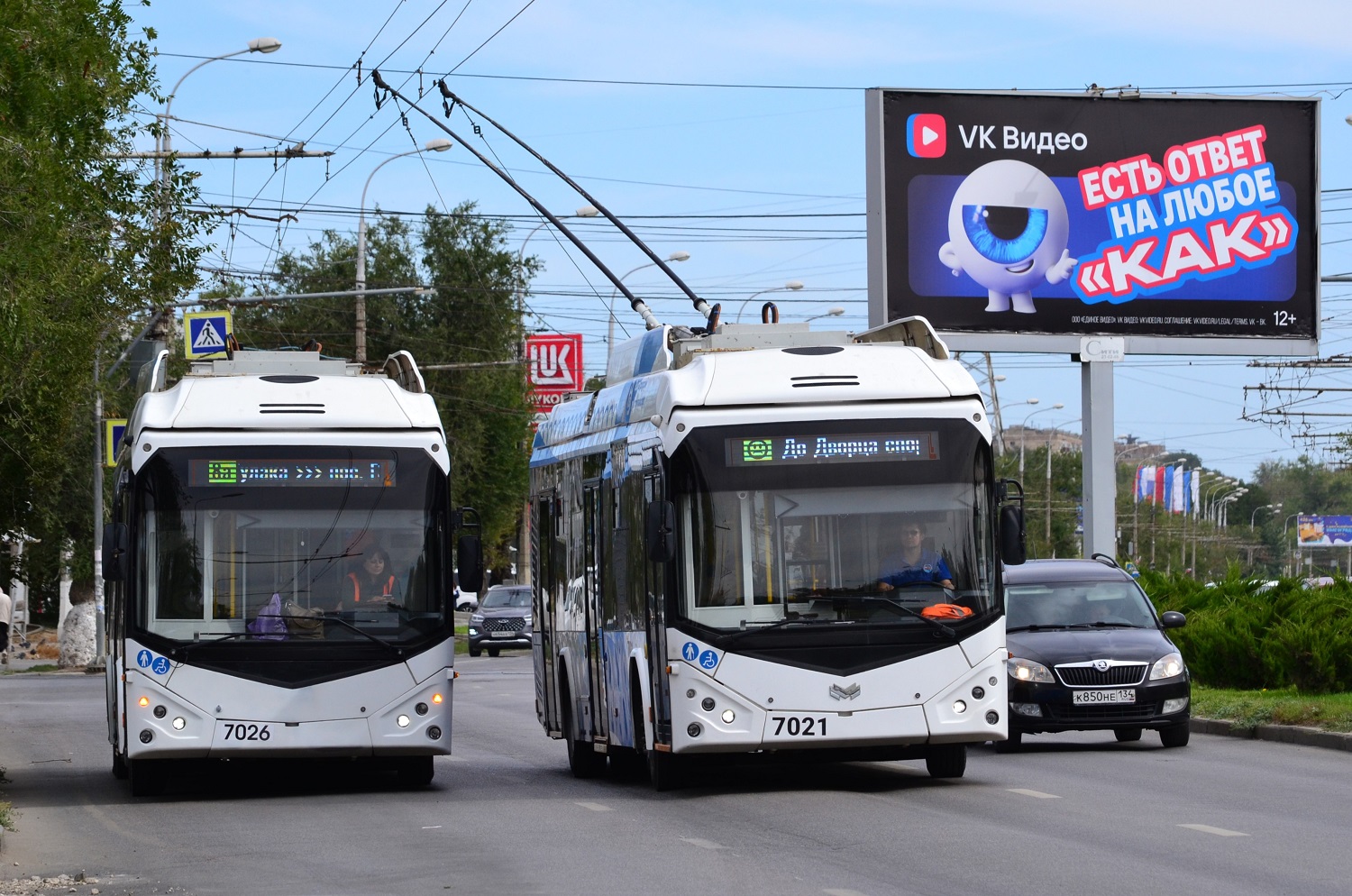 Волгоград, БКМ 32100D № 7026; Волгоград, БКМ 32100D № 7021