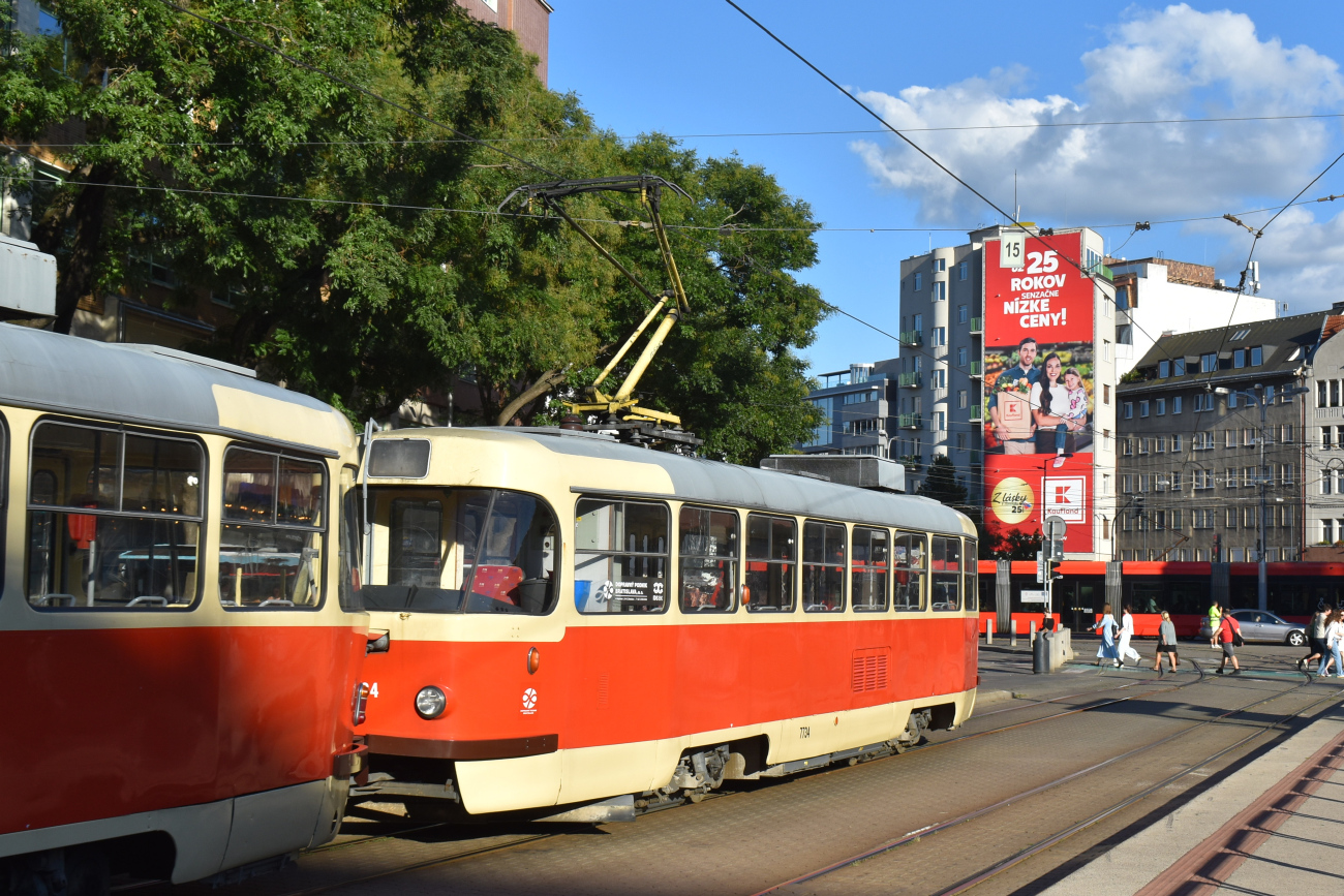 Братислава, Tatra T3M № 7734; Братислава — 130 лет городскому транспорту