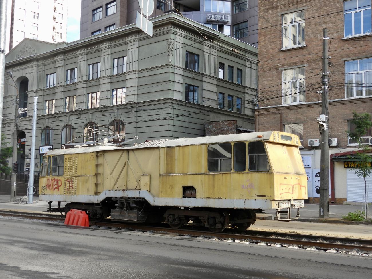 Киев, КТВ-57 № ХДМ-1; Киев — Реконструкция трамвайной линии по улице Глубочицкой