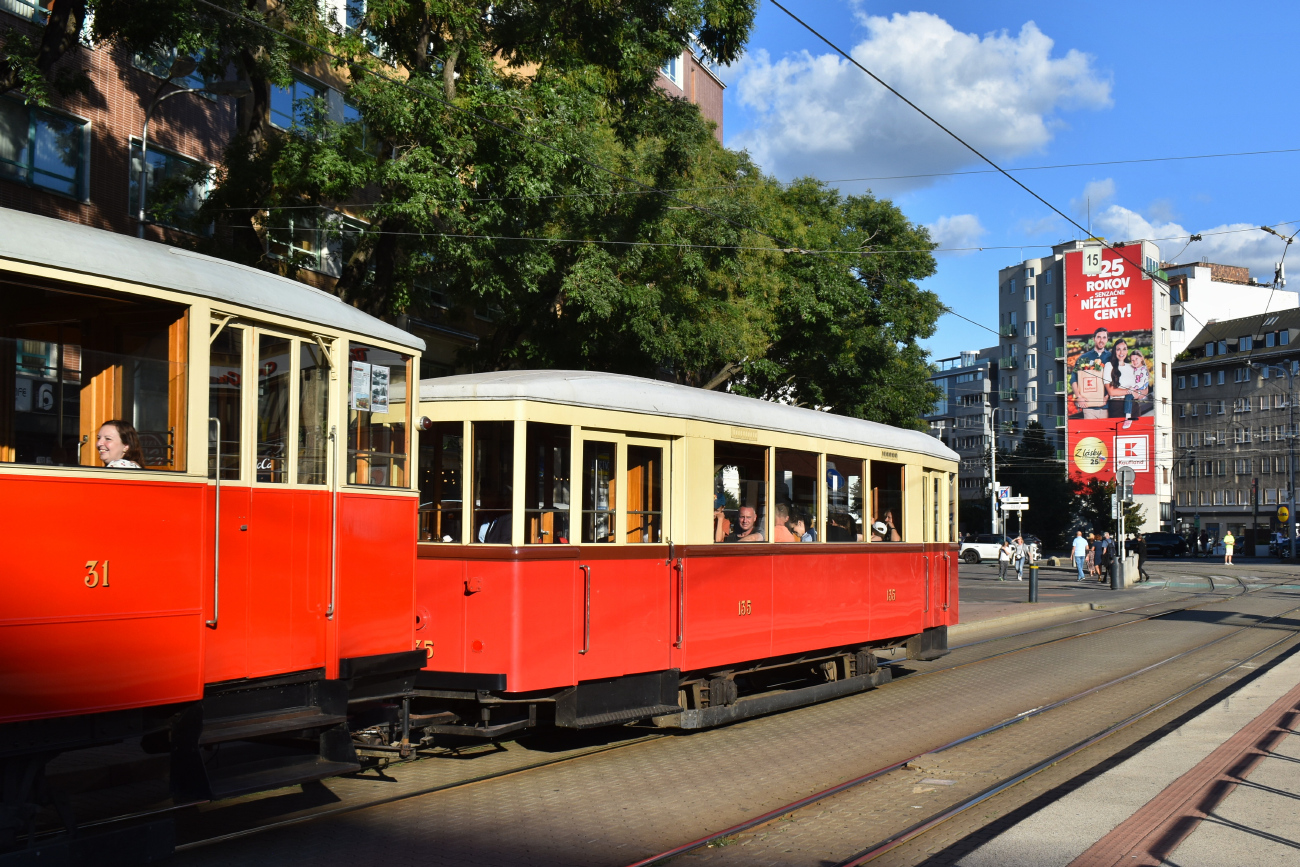 Братислава, Двухосный прицепной SGP-DPMB № 135; Братислава — 130 лет городскому транспорту