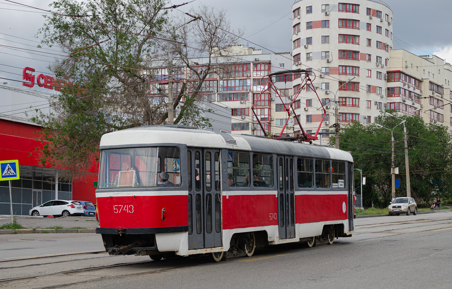 Волгоград, Tatra T3SU № 5743
