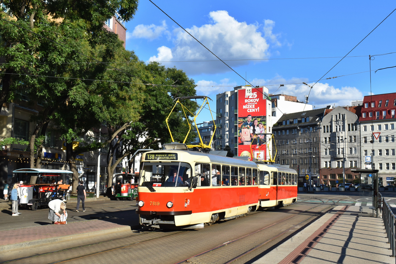 Братислава, Tatra T3SUCS № 7819; Братислава — 130 лет городскому транспорту
