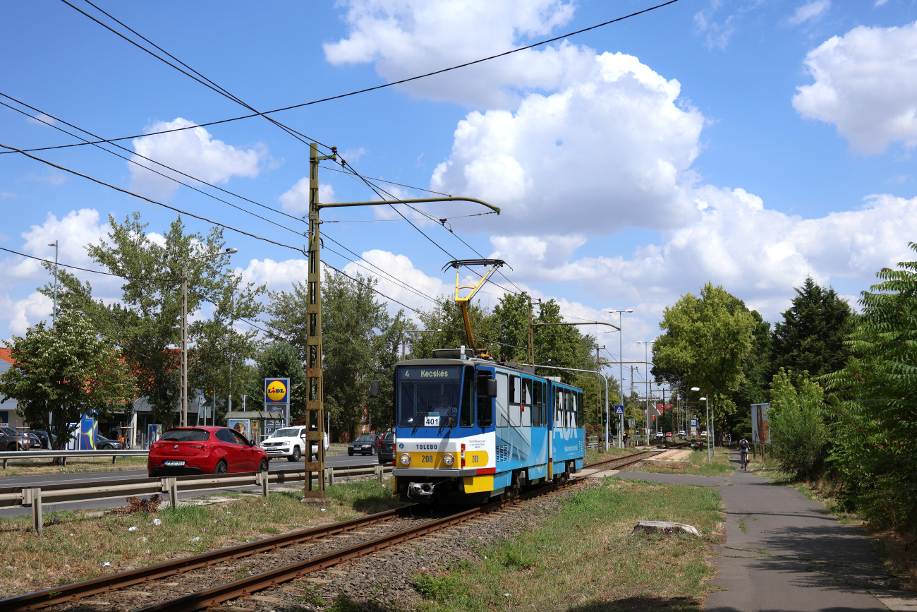 Szeged, Tatra KT4DMC — 208