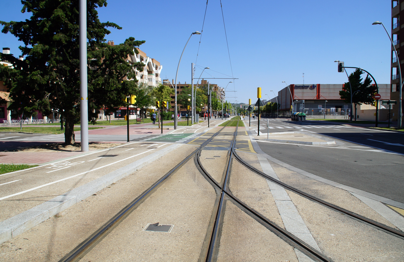 Zaragoza — Modern Tramway — Lines and Infrastructure